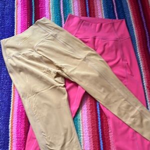 New! Alphalete and buff bunny leggings